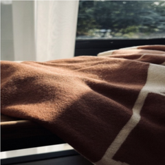 Ballard imitation wool blanket